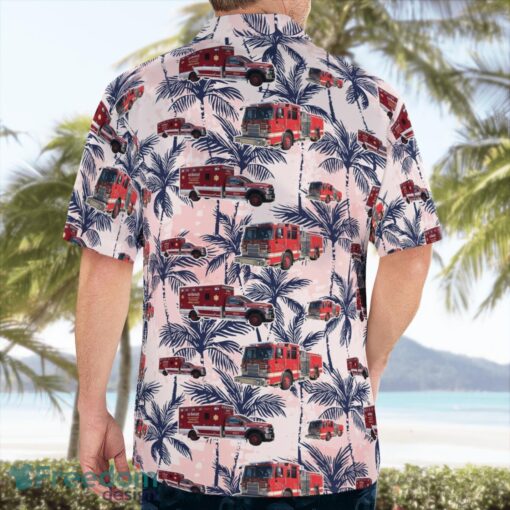 Beloit Fire Truck Hawaiian Shirt Beach Summer Shirt Product Photo 2