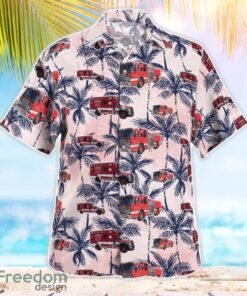 Beloit Fire Truck Hawaiian Shirt Beach Summer Shirt Product Photo 3