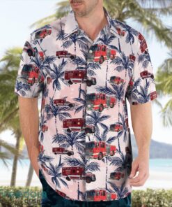 Beloit Fire Truck Hawaiian Shirt Beach Summer Shirt Product Photo 4