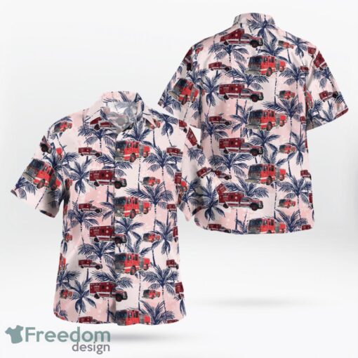 Beloit Fire Truck Hawaiian Shirt Beach Summer Shirt Product Photo 1