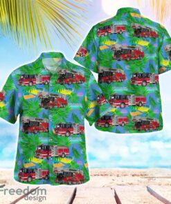 Belvidere, Illinois, Belvidere Fire Department Beach Hawaiian Shirt