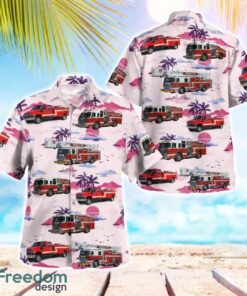 Bemidji Fire Trucks Beach Hawaiian Shirt Gift For Summer Holiday