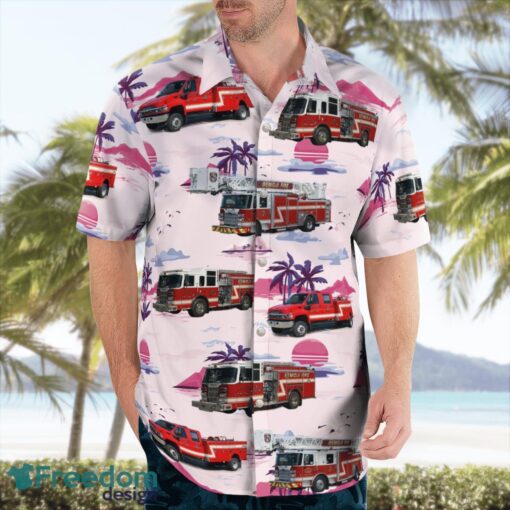 Bemidji Fire Trucks Beach Hawaiian Shirt Gift For Summer Holiday Product Photo 4