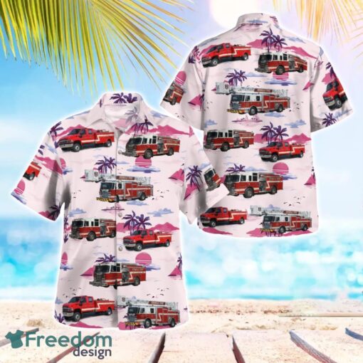 Bemidji Fire Trucks Beach Hawaiian Shirt Gift For Summer Holiday Product Photo 1