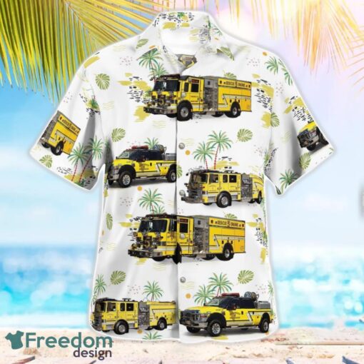 Benedict Volunteer Fire Department & Rescue Squad 3D Hawaiian Shirt Product Photo 2