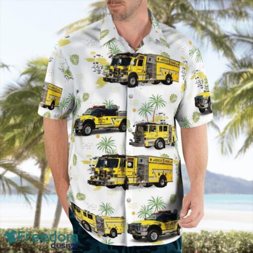 Benedict Volunteer Fire Department & Rescue Squad 3D Hawaiian Shirt Product Photo 3