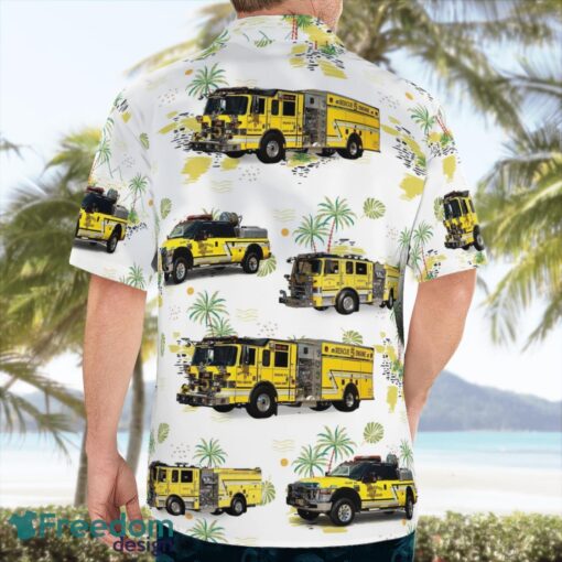 Benedict Volunteer Fire Department & Rescue Squad 3D Hawaiian Shirt Product Photo 4