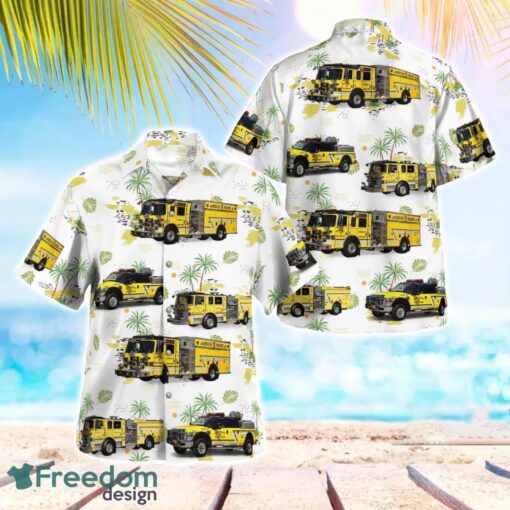 Benedict Volunteer Fire Department & Rescue Squad 3D Hawaiian Shirt Product Photo 1