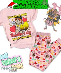 Best Protect Ya Neck Valentine Fleece Pajamas Set All Over Print Christmas Gift