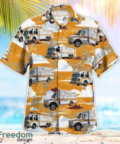 Bethesda, Maryland, Bethesda-Chevy Chase Rescue Squad Summer Hawaiian Shirt For Men Women Product Photo 2