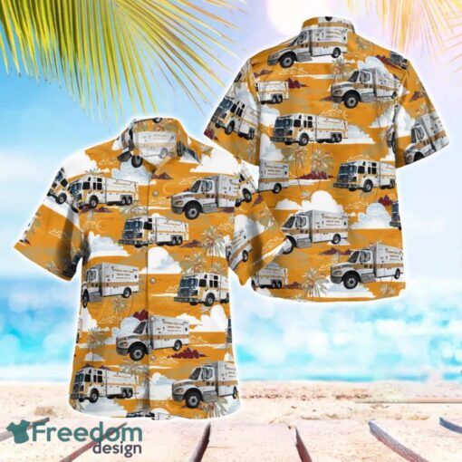 Bethesda, Maryland, Bethesda-Chevy Chase Rescue Squad Summer Hawaiian Shirt For Men Women Product Photo 1