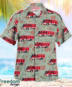 Beverly, Ohio, Beverly Volunteer Fire Department Summer Hawaiian Shirt For Men Women Product Photo 3