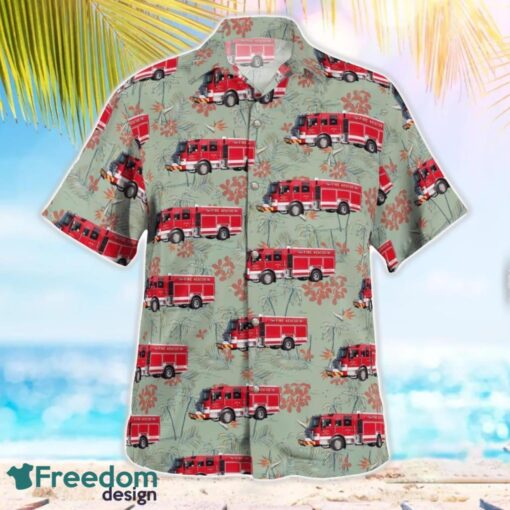 Beverly, Ohio, Beverly Volunteer Fire Department Summer Hawaiian Shirt For Men Women Product Photo 3