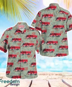 Beverly, Ohio, Beverly Volunteer Fire Department Summer Hawaiian Shirt For Men Women