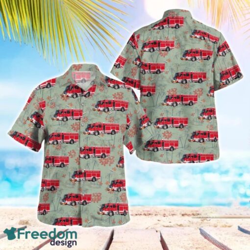 Beverly, Ohio, Beverly Volunteer Fire Department Summer Hawaiian Shirt For Men Women Product Photo 1