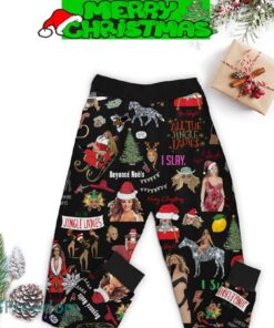 Beyonce Sleigh All Christmas Day Pajamas Set Gift Family - Beyonce Sleigh All Christmas Day Pajamas Set-3