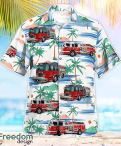 Big Rapids Township Fire Department Beach Hawaiian Shirt Gift For Summer Holiday Product Photo 2