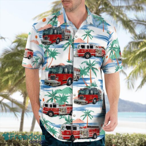 Big Rapids Township Fire Department Beach Hawaiian Shirt Gift For Summer Holiday Product Photo 3