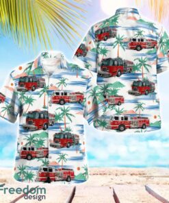 Big Rapids Township Fire Department Beach Hawaiian Shirt Gift For Summer Holiday