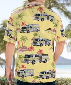 Blades, Delaware, Blades Fire Company Aloha Hawaiian Shirt Product Photo 2