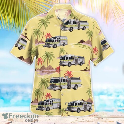 Blades, Delaware, Blades Fire Company Aloha Hawaiian Shirt Product Photo 3