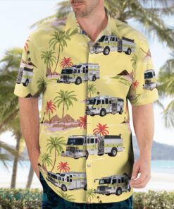 Blades, Delaware, Blades Fire Company Aloha Hawaiian Shirt Product Photo 4