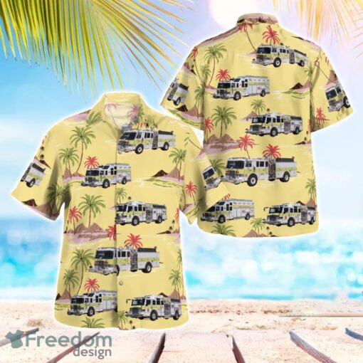 Blades, Delaware, Blades Fire Company Aloha Hawaiian Shirt Product Photo 1