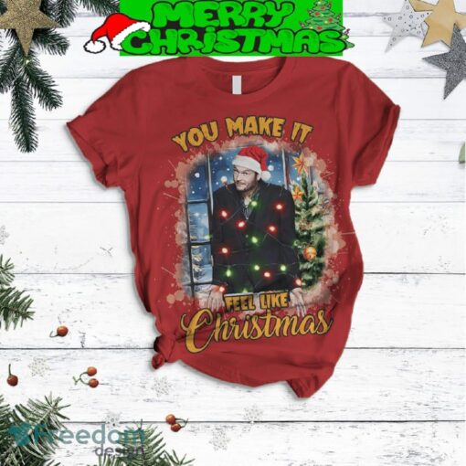 Blake Shelton You Make It Feel Like Christmas Pajamas Set Christmas For Family - Blake Shelton You Make It Feel Like Christmas Pajamas Set-4