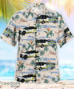 Blakely, Pennsylvania, Blakely Ambulance And Rescue Tropical 3D Hawaiian Shirt Gift For Summer Product Photo 2