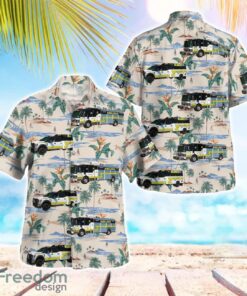 Blakely, Pennsylvania, Blakely Ambulance And Rescue Tropical 3D Hawaiian Shirt Gift For Summer