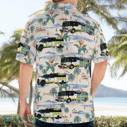 Blakely, Pennsylvania, Blakely Ambulance And Rescue Tropical 3D Hawaiian Shirt Gift For Summer Product Photo 4