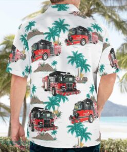 Bloomfield Genoa City Fire Trucks Beach Hawaiian Shirt Summer Gift Product Photo 2