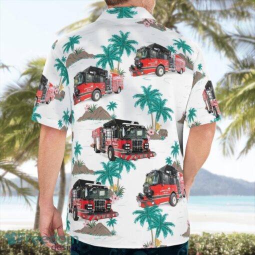 Bloomfield Genoa City Fire Trucks Beach Hawaiian Shirt Summer Gift Product Photo 2