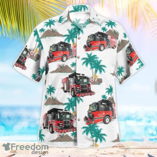 Bloomfield Genoa City Fire Trucks Beach Hawaiian Shirt Summer Gift Product Photo 3