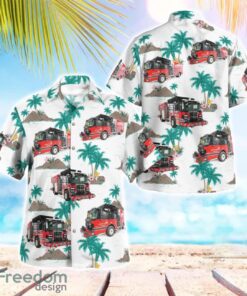 Bloomfield Genoa City Fire Trucks Beach Hawaiian Shirt Summer Gift