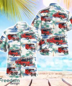 Bloomfield Township Fire Department 3D Hawaiian Shirt