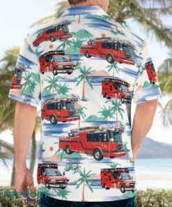 Bloomfield Township Fire Department 3D Hawaiian Shirt Product Photo 4