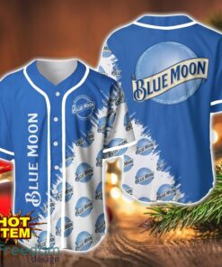 Blue Moon Logo Printed Baseball Jersey Shirt For Men And Women