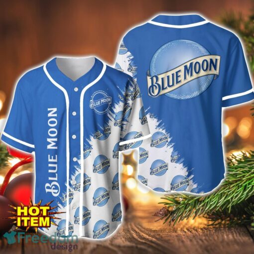 Blue Moon Logo Printed Baseball Jersey Shirt For Men And Women Product Photo 1