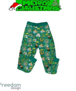 Bluey May Your Day Be Touched By Some Irish Luck Green Version Fleece Pajamas Set For Women Gift Christmas - Bluey May Your Day Be Touched By Some Irish Luck Green Version Fleece Pajamas Set-3