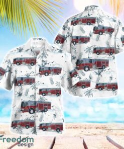 Boaz Fire & Rescue 3D Hawaiian Shirt