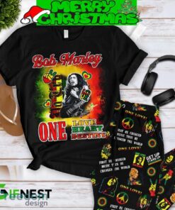 Bob Marley One Love One Heart One Destiny Pajamas Set For Christmas - Bob Marley One Love One Heart One Destiny Pajamas Set-1