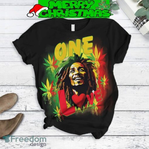 Bob Marley When You Smoke The Herb Fleece Pajamas Set Gift Family - Bob Marley When You Smoke The Herb Fleece Pajamas Set-3