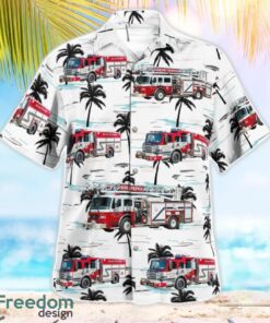 Boiling Springs Fire Department 3D Hawaiian Shirt Product Photo 2