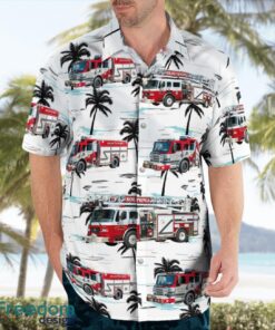 Boiling Springs Fire Department 3D Hawaiian Shirt Product Photo 3