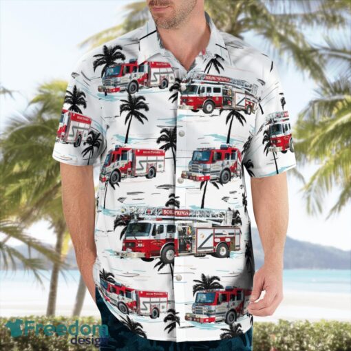 Boiling Springs Fire Department 3D Hawaiian Shirt Product Photo 3