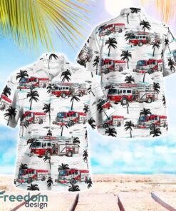 Boiling Springs Fire Department 3D Hawaiian Shirt