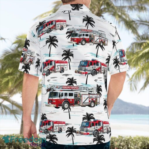 Boiling Springs Fire Department 3D Hawaiian Shirt Product Photo 4