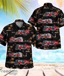 Boise, Idaho, North Ada County Fire & Rescue Aloha Hawaiian Shirt