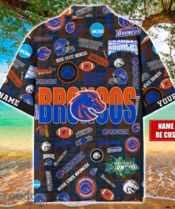 Boise State Broncos Logo Hawaiian Shirt For Fans Trending Beach Shirt Custom Name Product Photo 2